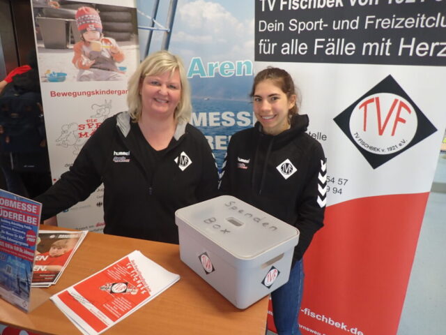 Bild vom Messeinfostand des TV Fischbek